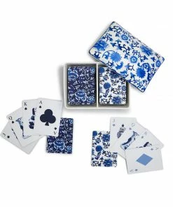 Two's Company Chinoiserie Double Deck Playing Cards