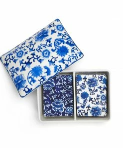 Two's Company Chinoiserie Double Deck Playing Cards