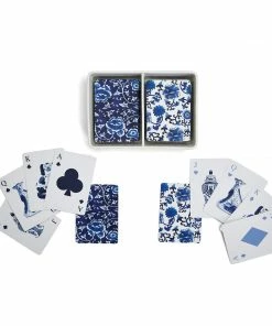 Two's Company Chinoiserie Double Deck Playing Cards