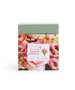 Two's Company Floral Arrangement Shape 500+ Pc Jigsaw Puzzle - Paper