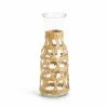 Two's Company Island Chic Hand-Woven Lattice Carafe