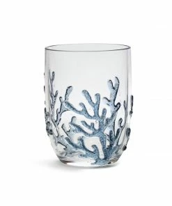 Two's Company Drinkware Coral Reef 18 Oz Glass