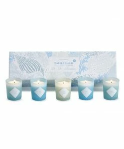 Two's Company Watercolors Scented Candles In Gift Box Gifts