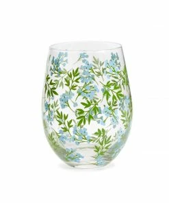 Two's Company Countryside Stemless Wine Glass Drinkware