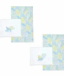 Brighton Shells And Corals Set Of 2 Dish Towels