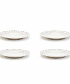 Two's Company Tabletop Lattice Accent Plate Set Of 4