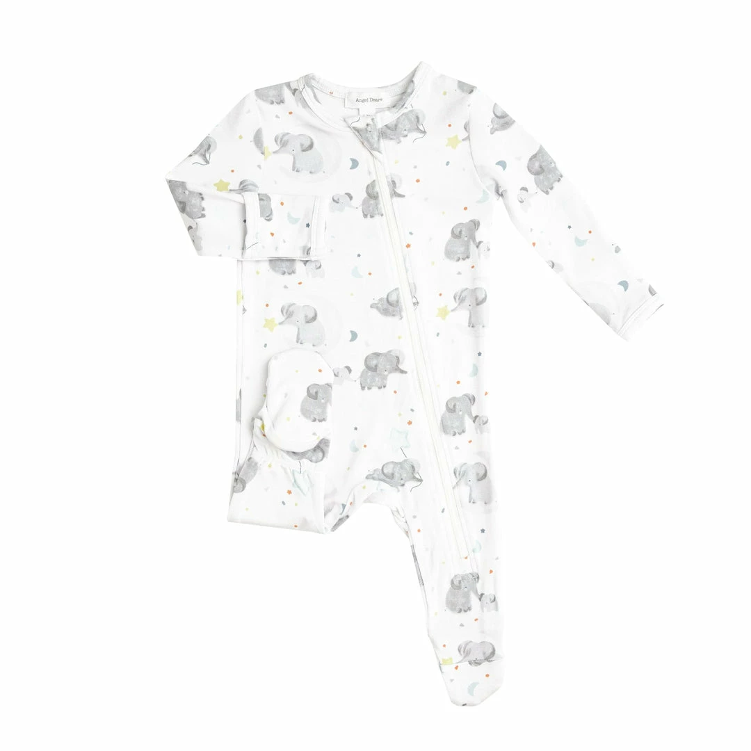 Angel Dear Blue Elephant Footie