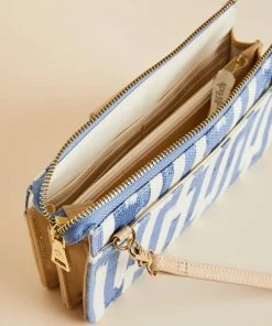 Spartina Lindsey Phone Crossbody Oyster Alley