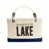 Pavilion Canvas Tote - Lake