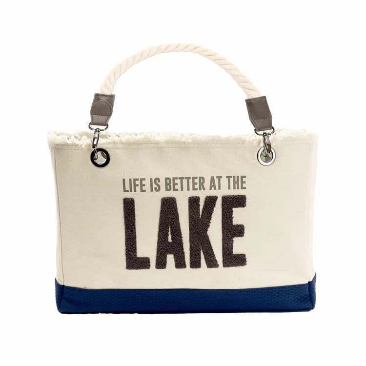 Pavilion Canvas Tote - Lake