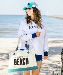 Pavilion Canvas Tote - Beach Bags