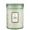 Voluspa French Cade Lavender - 5.5 Oz Embossed Glass Jar Candle With Lid Gifts
