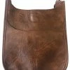 Ahdorned Bags Mini Vegan Messenger (Coffee) - NO STRAP
