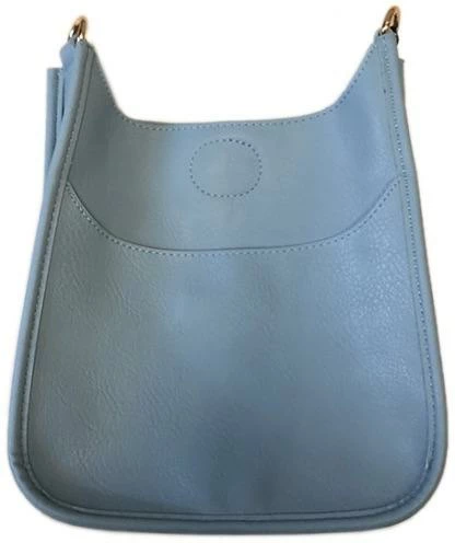Ahdorned Bags Mini Vegan Messenger (Denim Blue) - NO STRAP
