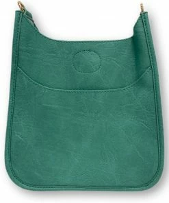 Ahdorned Bags Mini Faux Leather Messenger (Seafoam) - No Strap