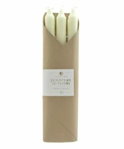 Northern Lights 12" Tapers 6pk Gift Set - Ivory