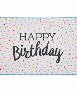 Design II Happy Birthday Embellished Placemat Gifts