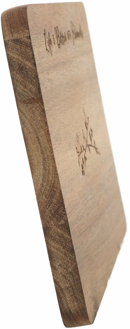 Pavilion Friends - 9" Acacia Cheese/Bread Board Set