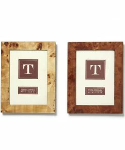 Two's Company Frames 5" X 7" Faux Wood Frame