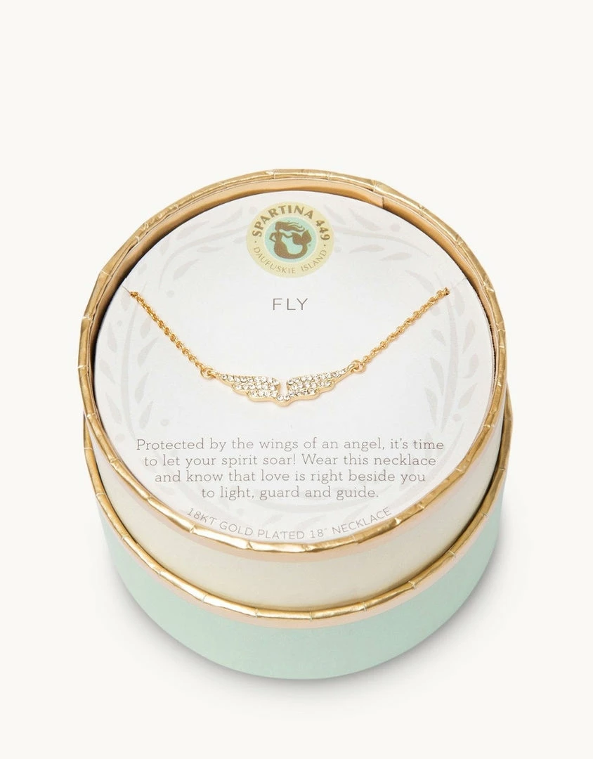 Spartina Sea La Vie - 18" Fly/Wings Jewelry