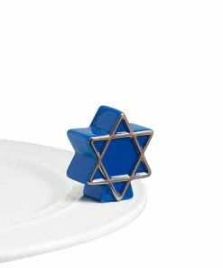 Nora Fleming Tabletop Star Of David (Blue Star)