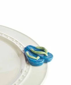 Nora Fleming Sunning & Funning! (Flip Flops)