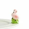 Nora Fleming Tabletop Tickled Pink (Flamingo)