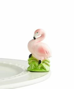 Nora Fleming Tabletop Tickled Pink (Flamingo)