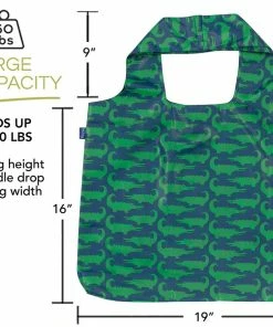 Rockflowerpaper Alligators Blu Bag Bags