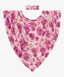 Posh Peanut Baby Amira Infant Swaddle And Headwrap Set