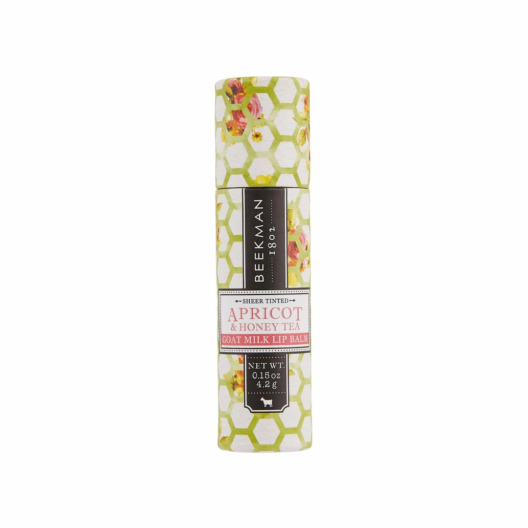 Beekman Gifts Lip Balm - Apricot & Honey Tea
