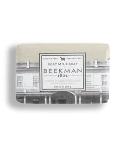 Beekman Gifts Honey & Oats Scrub Goat Milk Bar Soap