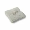 Barefoot Dreams CozyChic Lite Ribbed Throw - Pearl