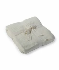 Barefoot Dreams CozyChic Lite Ribbed Throw - Pearl