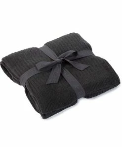 Barefoot Dreams CozyChic Lite Ribbed Throw - Pearl