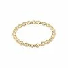 Enewton Classic Grateful Pattern 5mm Bead Bracelet - Gold Jewelry