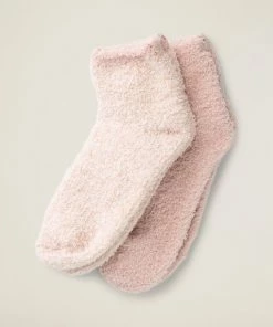 Barefoot Dreams CozyChic® 2 Pair Tennis Sock Set