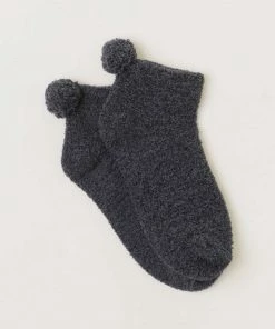 Barefoot Dreams CozyChic® Women's Pom Pom Ankle Socks