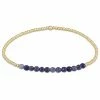 Enewton Jewelry Gold Bliss 2mm Bead Bracelet - Sodalite