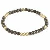 Enewton Jewelry Worthy Pattern 4mm Bead Bracelet - Pyrite