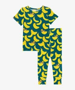 Posh Peanut Bananas Short Sleeve Basic Pajama Baby