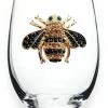 The Queens' Jewels Bee Stemless Drinkware