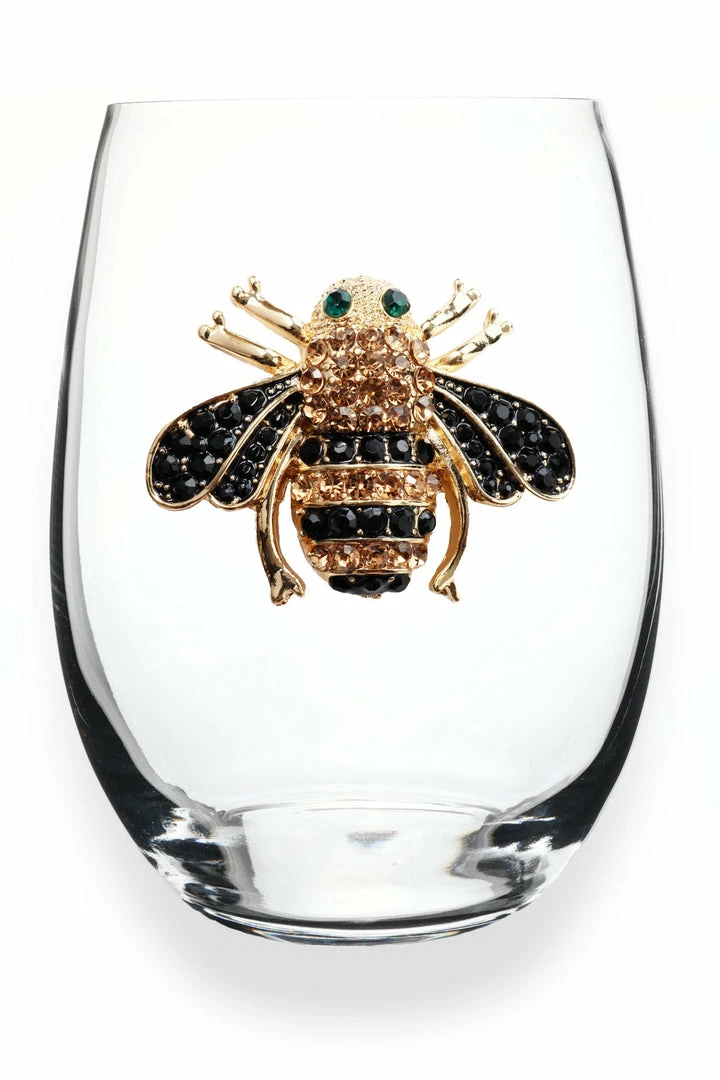 The Queens' Jewels Bee Stemless Drinkware