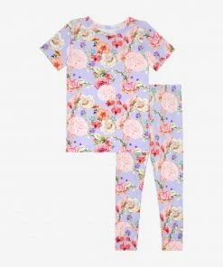 Posh Peanut Bellamy Short Sleeve Basic Pajama