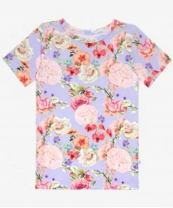 Posh Peanut Bellamy Short Sleeve Basic Pajama