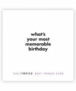 TableTopics Games Best Things Ever