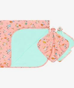 Posh Peanut Betty & Solid Color Sea Glass Patoo & Lovey Set