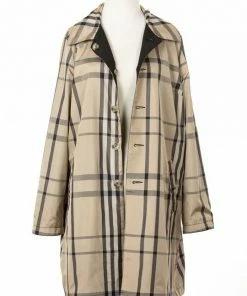 Rainraps Apparel Black & Plaid RAINTRENCH (with Detachable Hood)