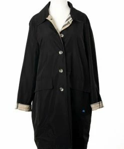 Rainraps Apparel Black & Plaid RAINTRENCH (with Detachable Hood)