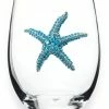 The Queens' Jewels Blue Starfish Stemless
